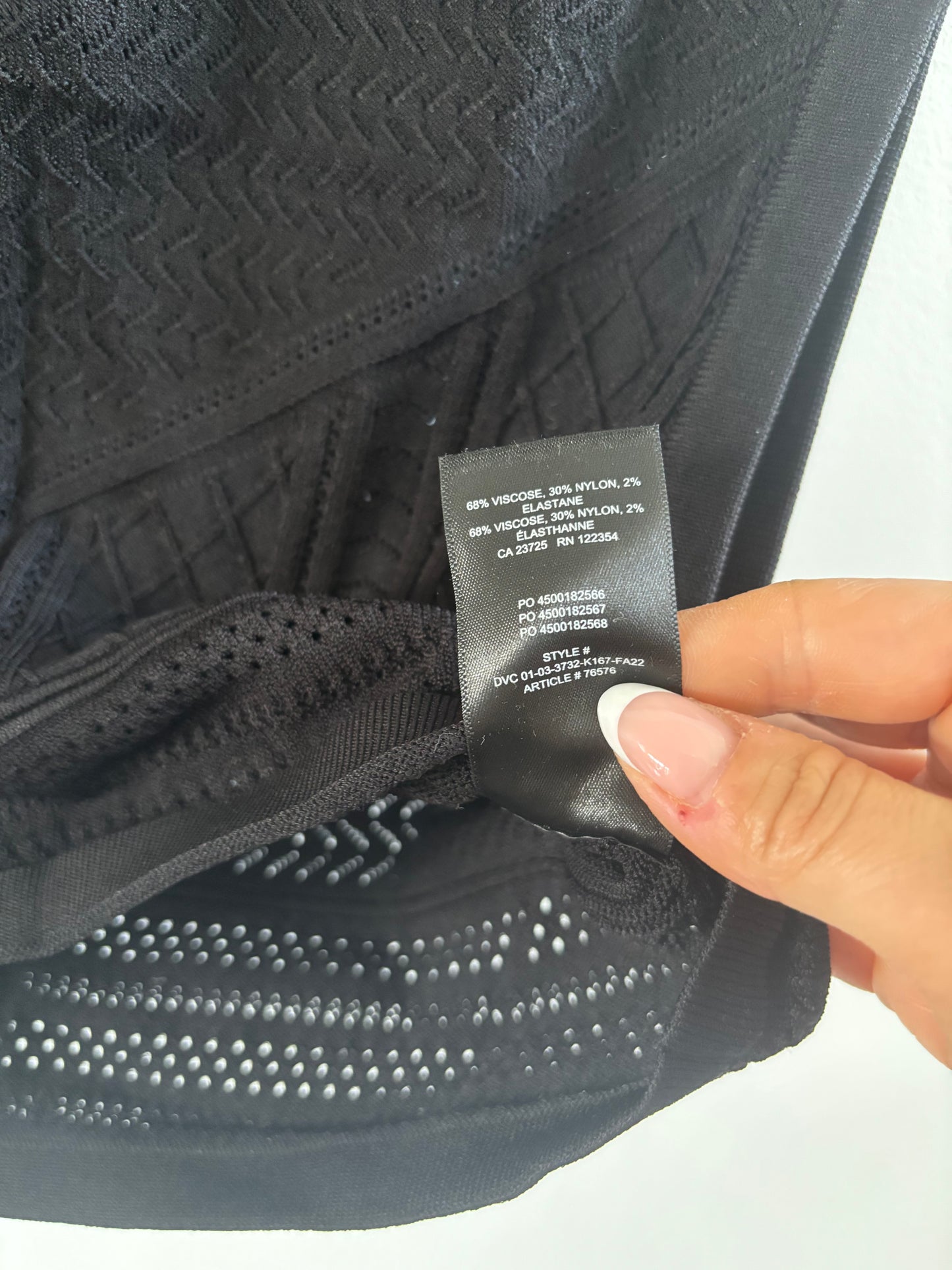 Babaton / Aritzia Pointelle Tank (crop) | Large