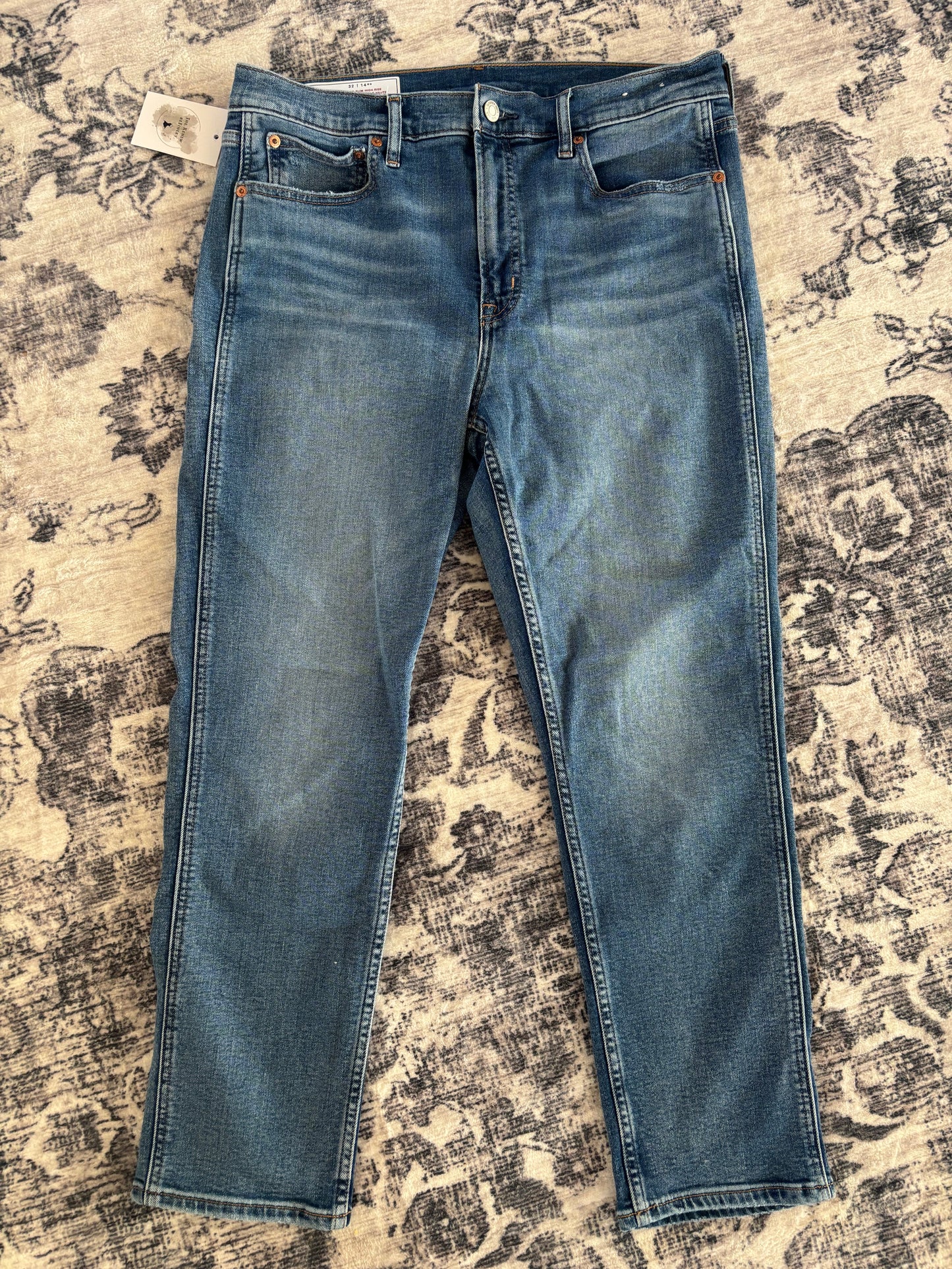 Gap High Rise Vintage Slim Jeans | Sz 14 (N114N19)