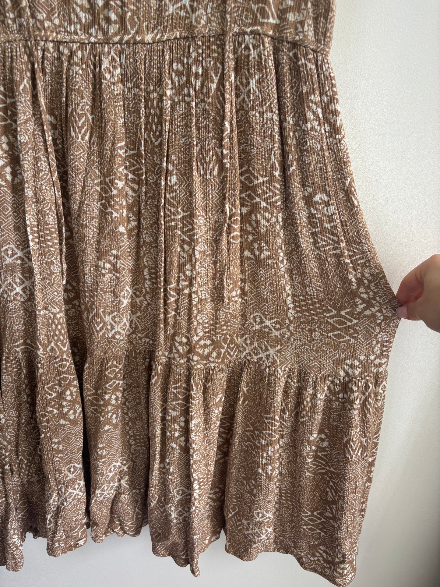 And The Why Boho Printed Maxi Dress | Large