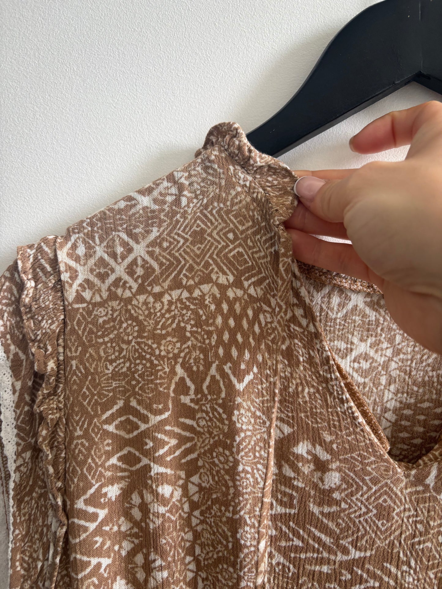 And The Why Boho Printed Maxi Dress | Large