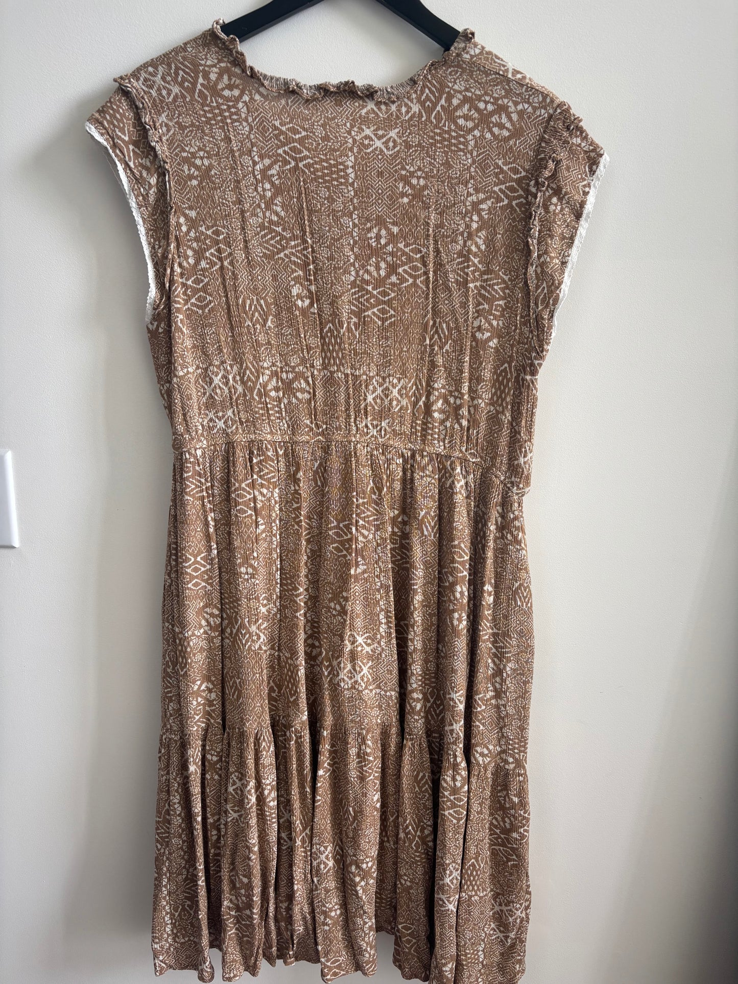 And The Why Boho Printed Maxi Dress | Large