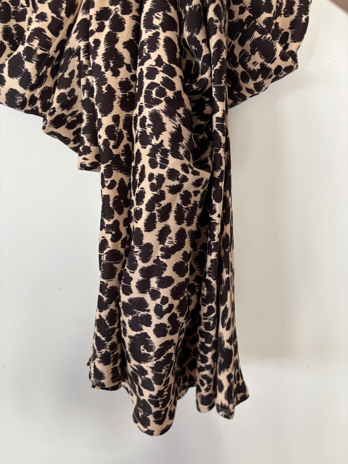 Anthropologie Elyse Printed Bias Slip Dress | Small (N128S2)