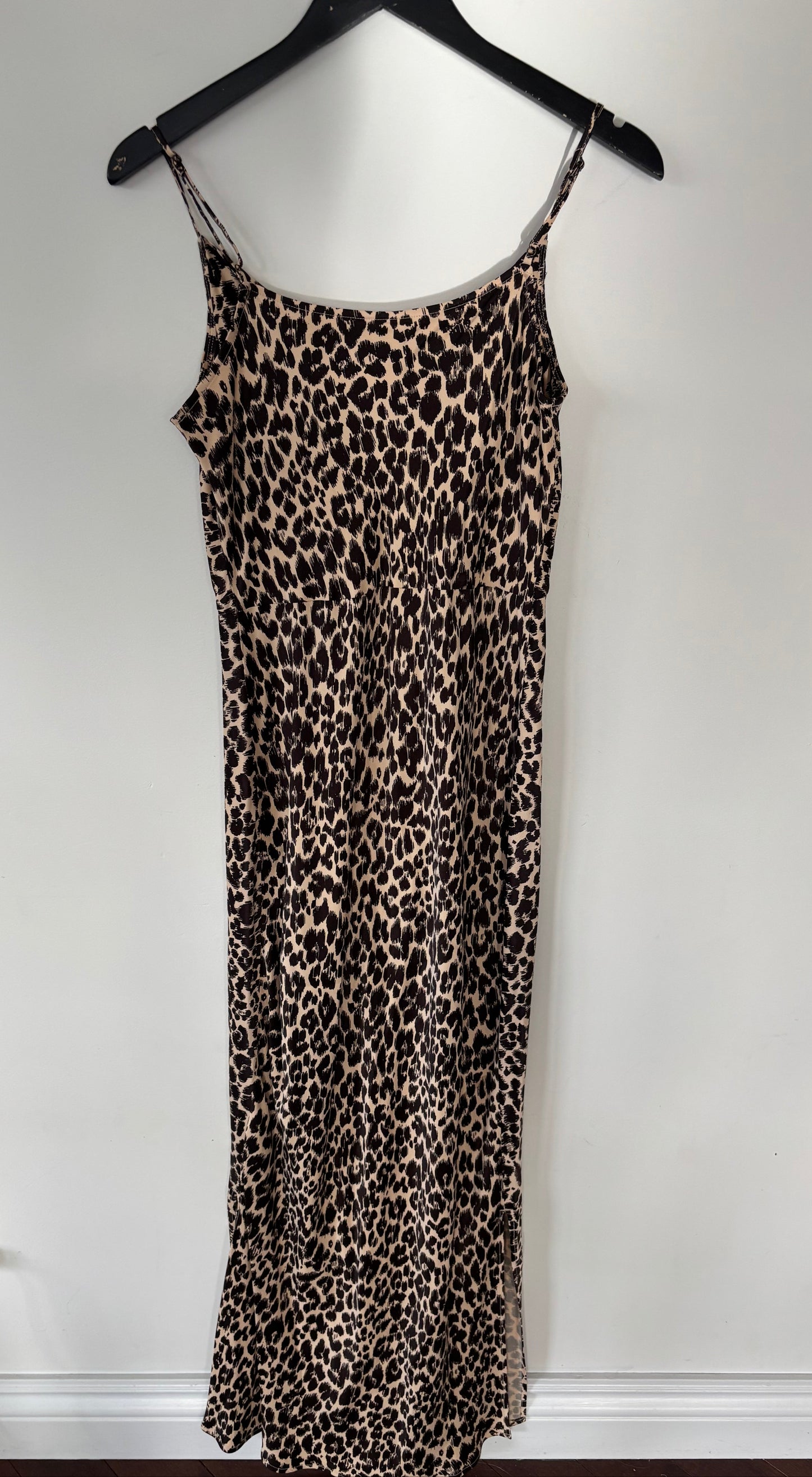 Anthropologie Elyse Printed Bias Slip Dress | Small (N128S2)