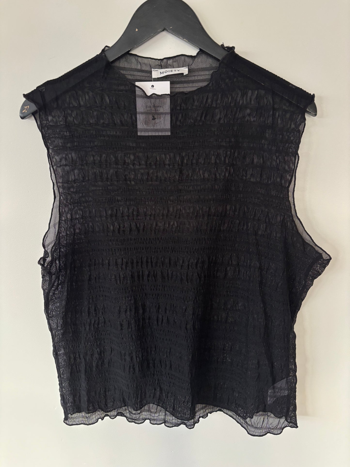 Moiety Curation Mesh Overlay Top | XL (N74N19)