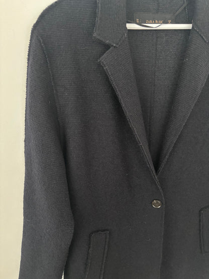 Zara Wool Blend Light Jacket | Sz Medium (F140K2)
