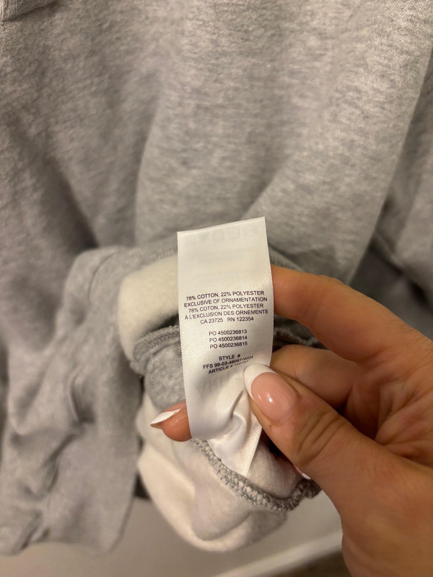 Aritzia MEGA FIT Polo Sweatfleece / Cozy Fleece | Small (fits also medium)