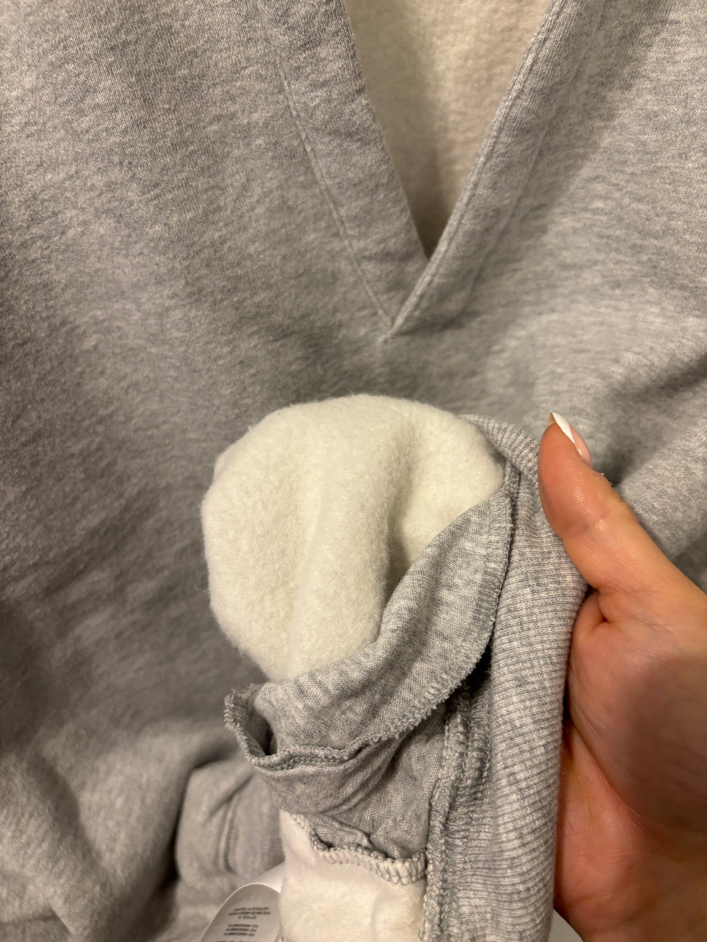 Aritzia MEGA FIT Polo Sweatfleece / Cozy Fleece | Small (fits also medium)