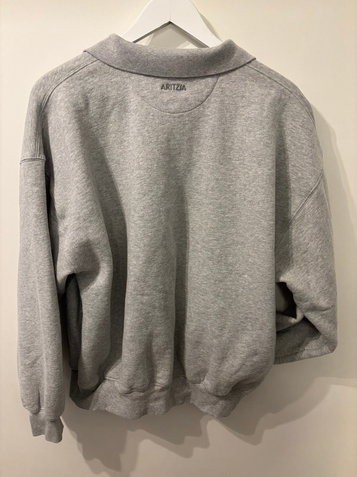 Aritzia MEGA FIT Polo Sweatfleece / Cozy Fleece | Small (fits also medium)