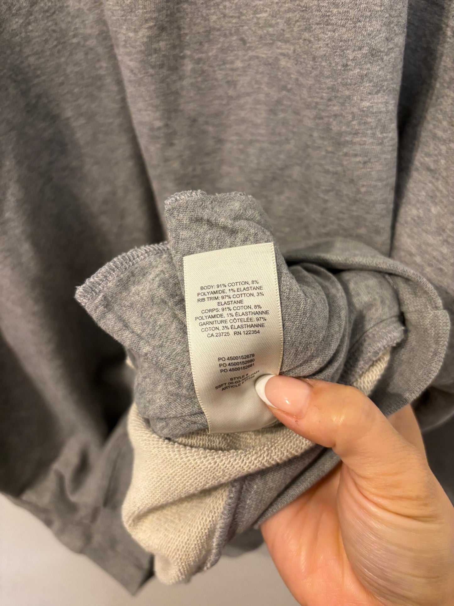 Babaton / Aritzia Mock Neck French Terry Sweater | Medium/Large (2)