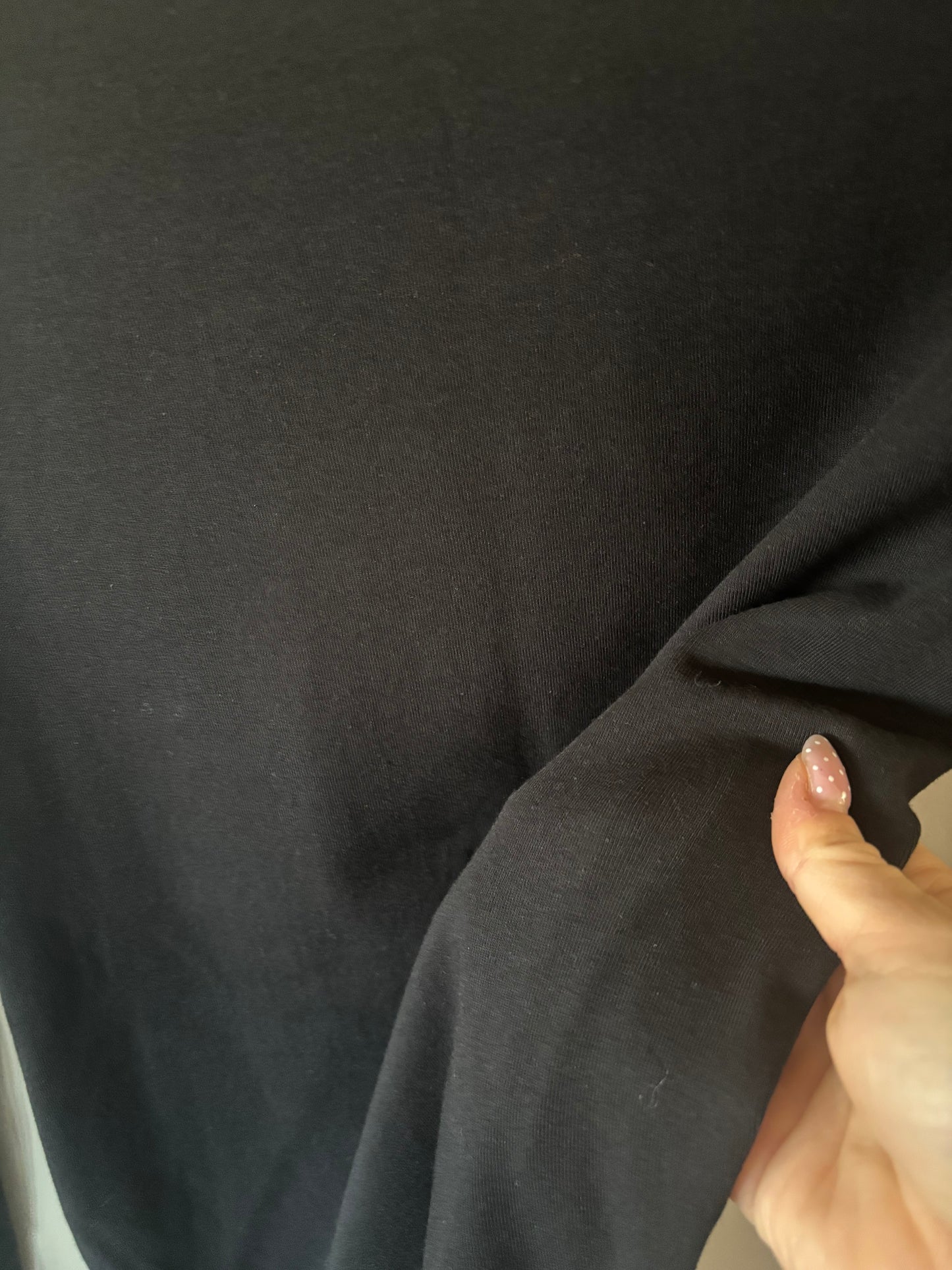 Gap Boatneck Black Modern Tee | Large (N80N19)