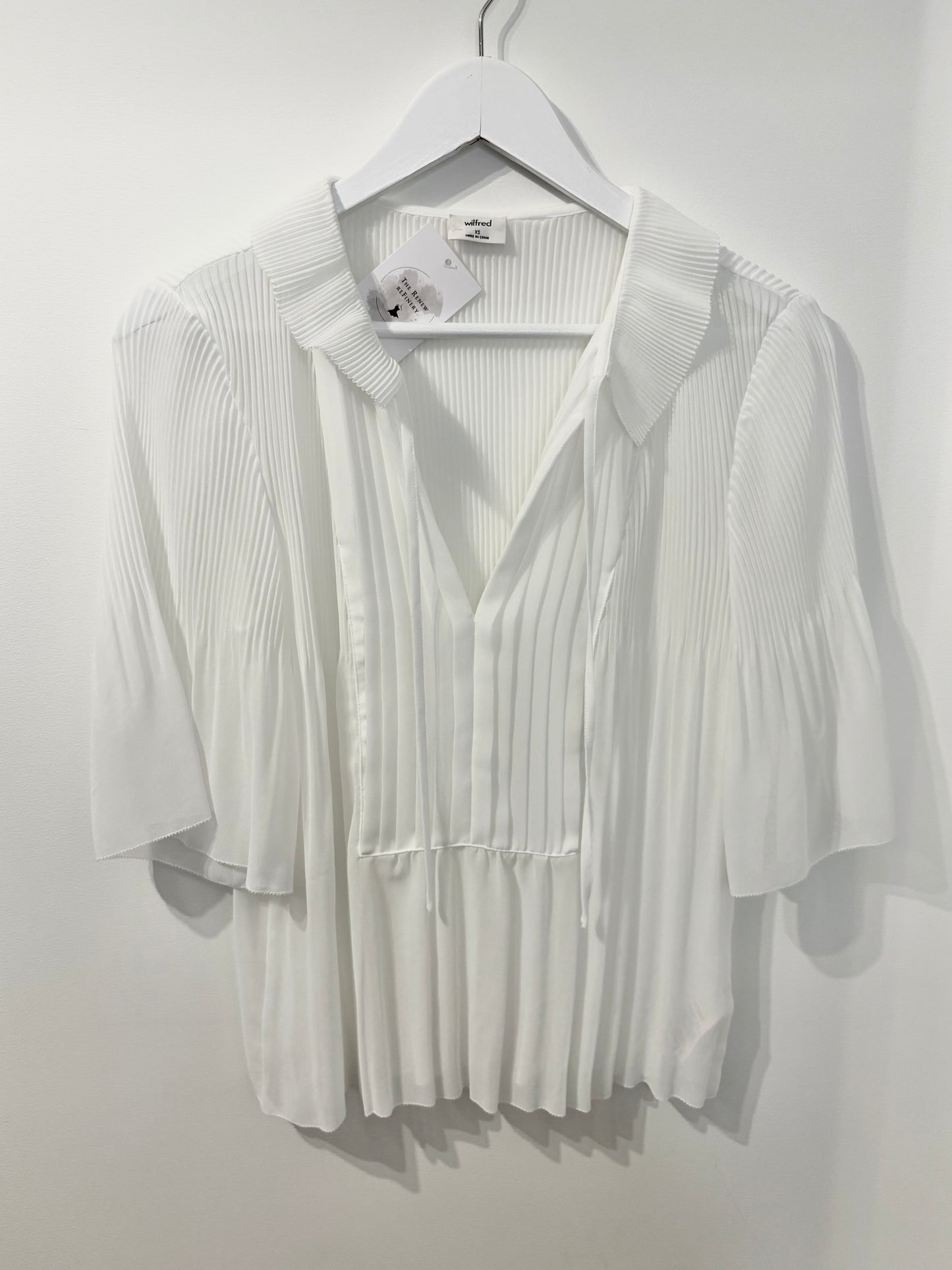 Wilfred / Aritzia Matthieu Blouse | XS (Fits Small or Medium)