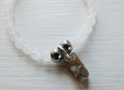 Transcend Lakeshore Rock Pendant Bracelet Set