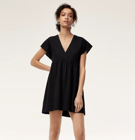 Wilfred / Aritzia Misha Eyelet Dress | XS (fits like small)