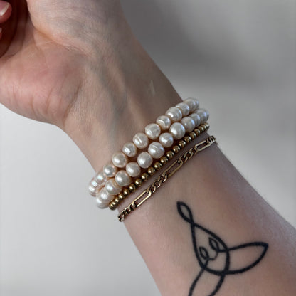 Jenny Be Free Stretch Bracelet in Pearly