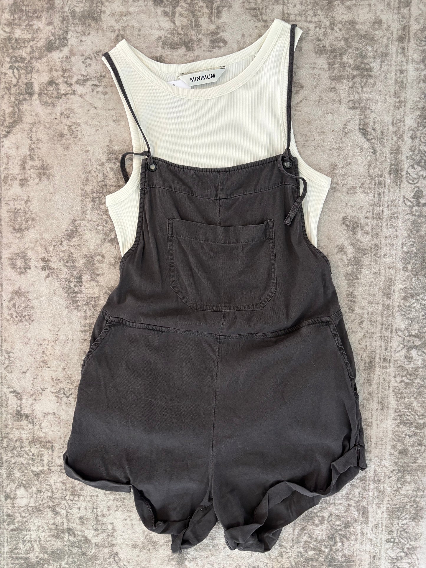 Billabong Wild Pursuit Dark Grey Romper | Small