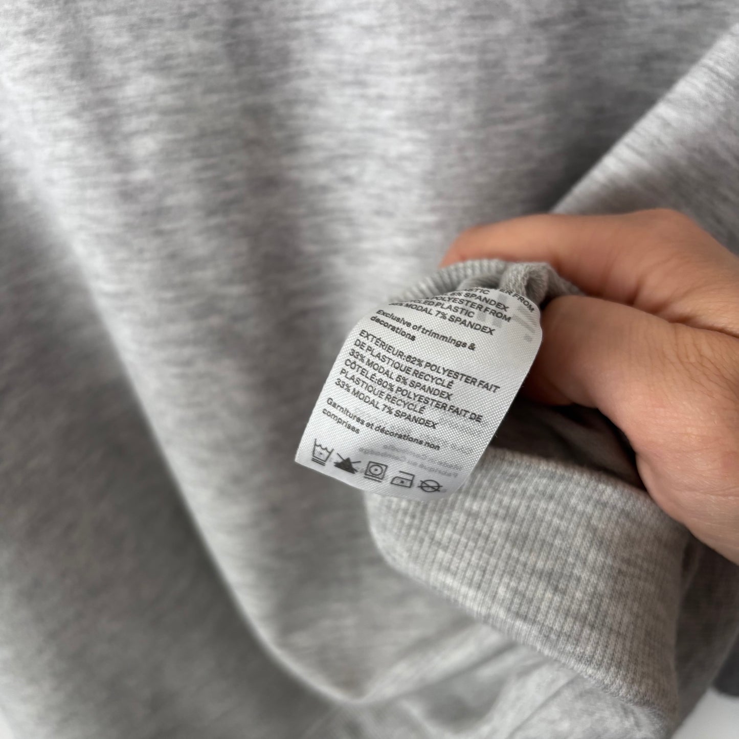 Free FWD Grey Short Sleeve Sweater | Sz Small Oversized