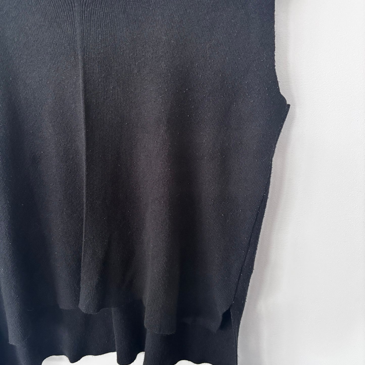 Mus & BomBon Sleeveless Black Sweater | Sz Small (very oversized)