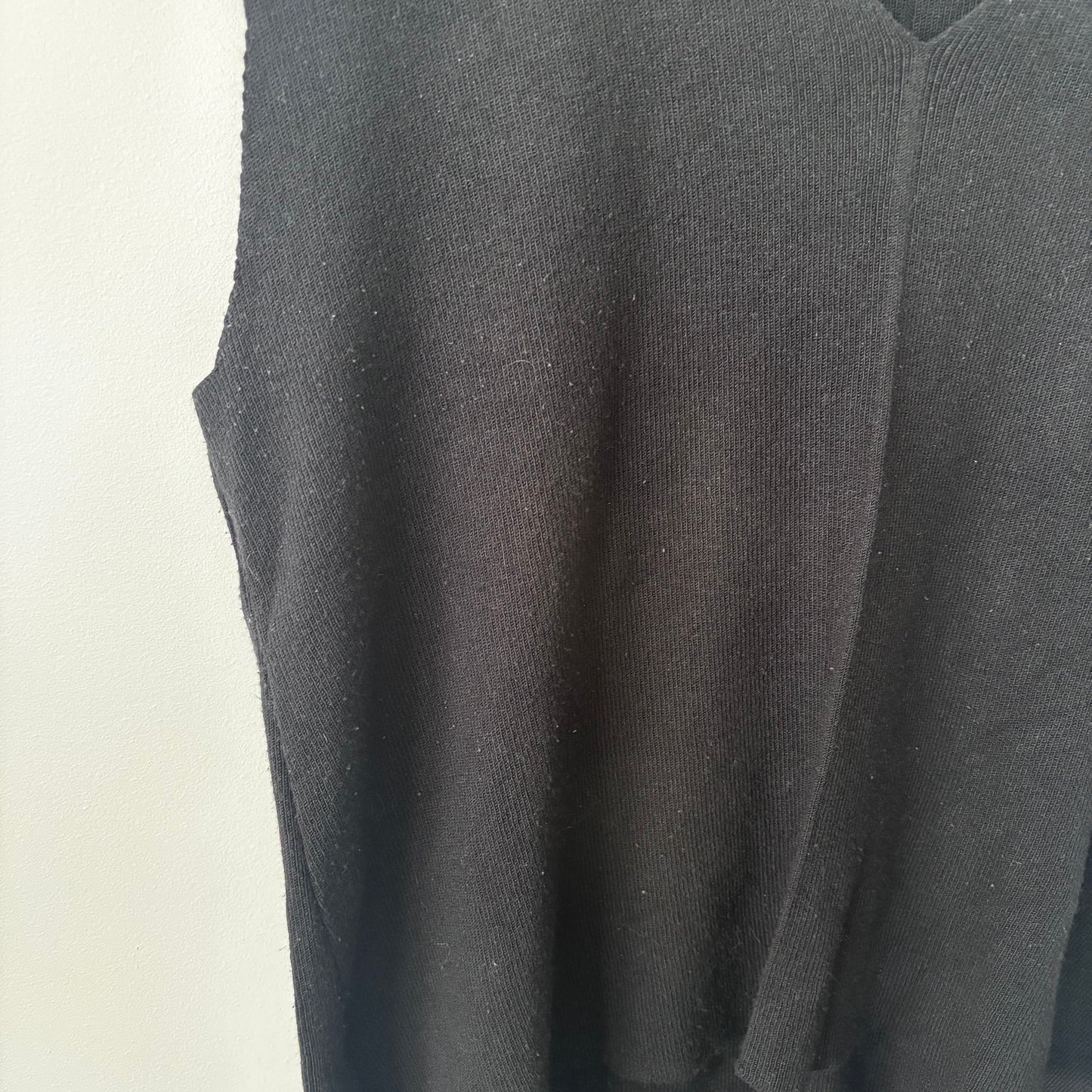 Mus & BomBon Sleeveless Black Sweater | Sz Small (very oversized)