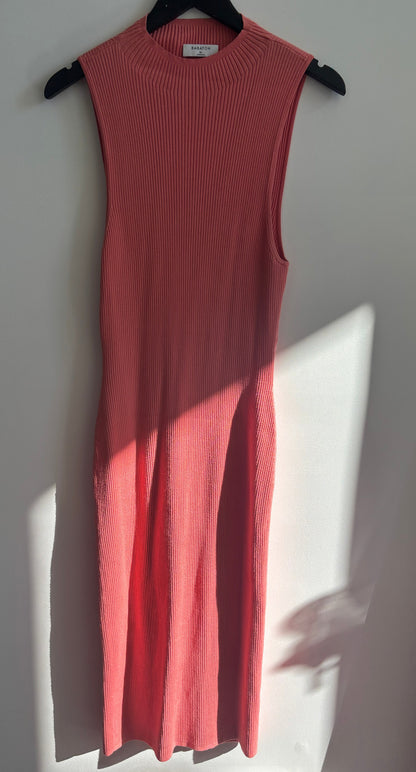 Babaton Tangerine Sleeveless Compose Knit Dress | Sz XL (M148A1)