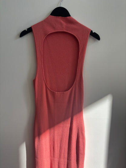 Babaton Tangerine Sleeveless Compose Knit Dress | Sz XL (M148A1)