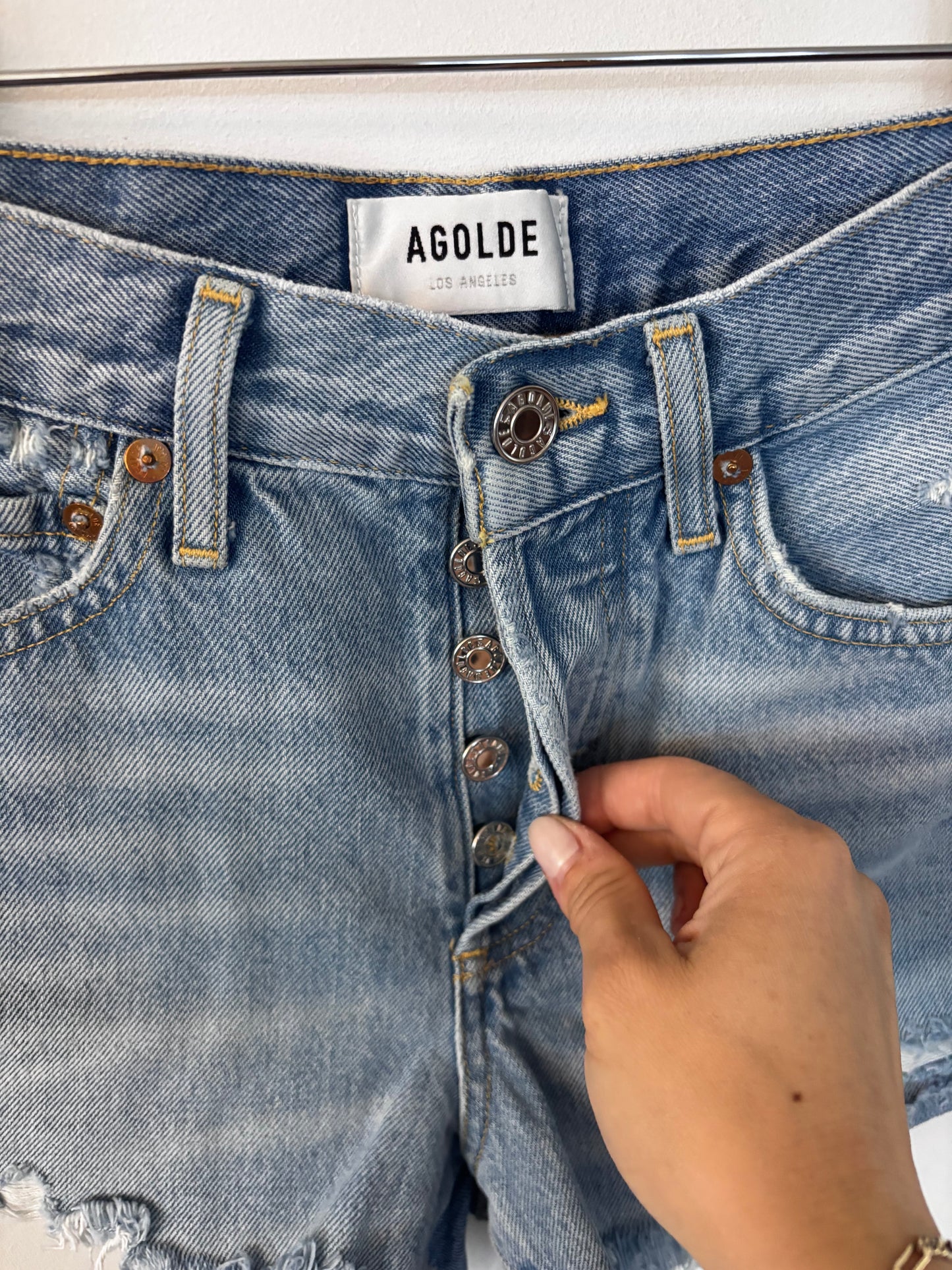 AGOLDE Mila Denim Shorts | Sz 24