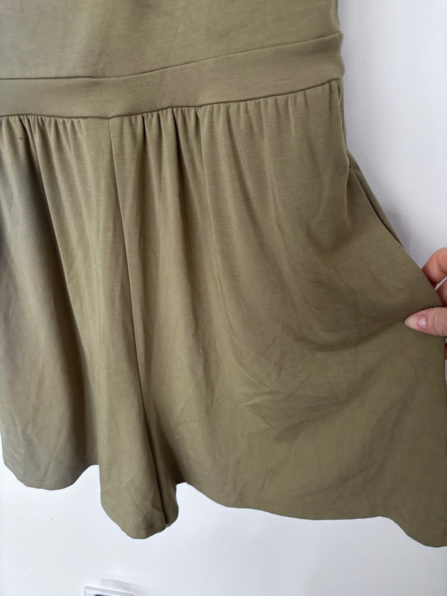 Wilfred Green Market Romper | Sz Medium