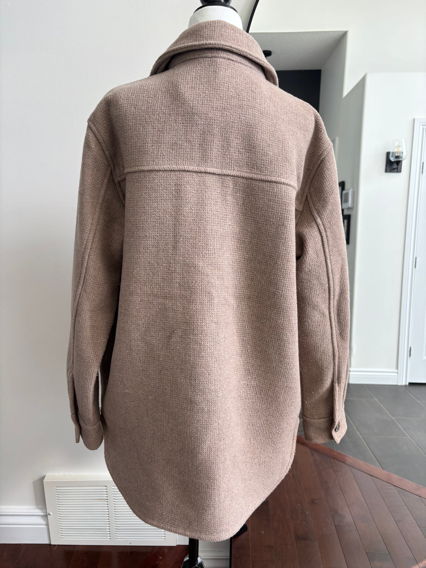 RD Style Taupe Jacket | XS (Oversized, fits like medium)