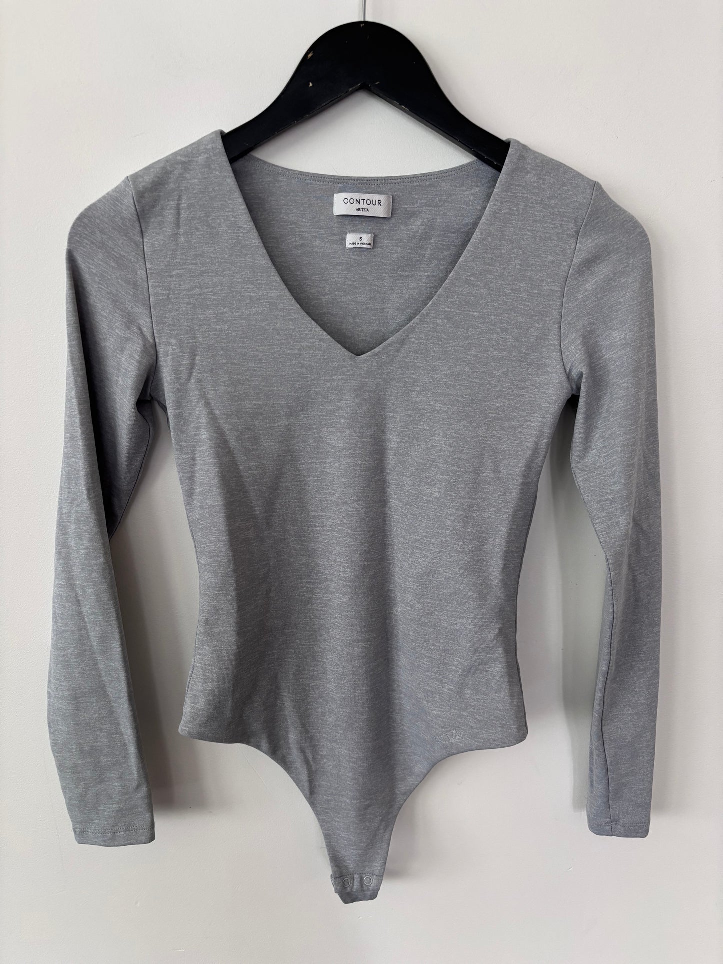 Aritzia Contour Fixture Bodysuit in Grey | Sz Small