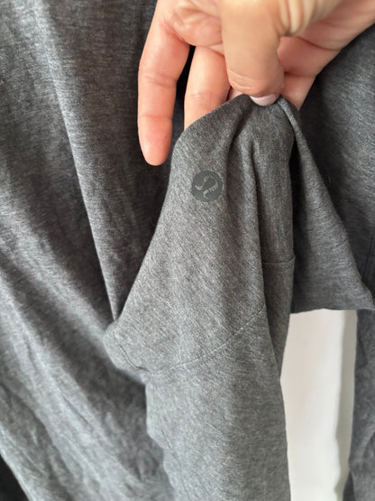 Lululemon Acadia Long Sleeve Top Heathered Pitch Grey | Sz Medium (approx)