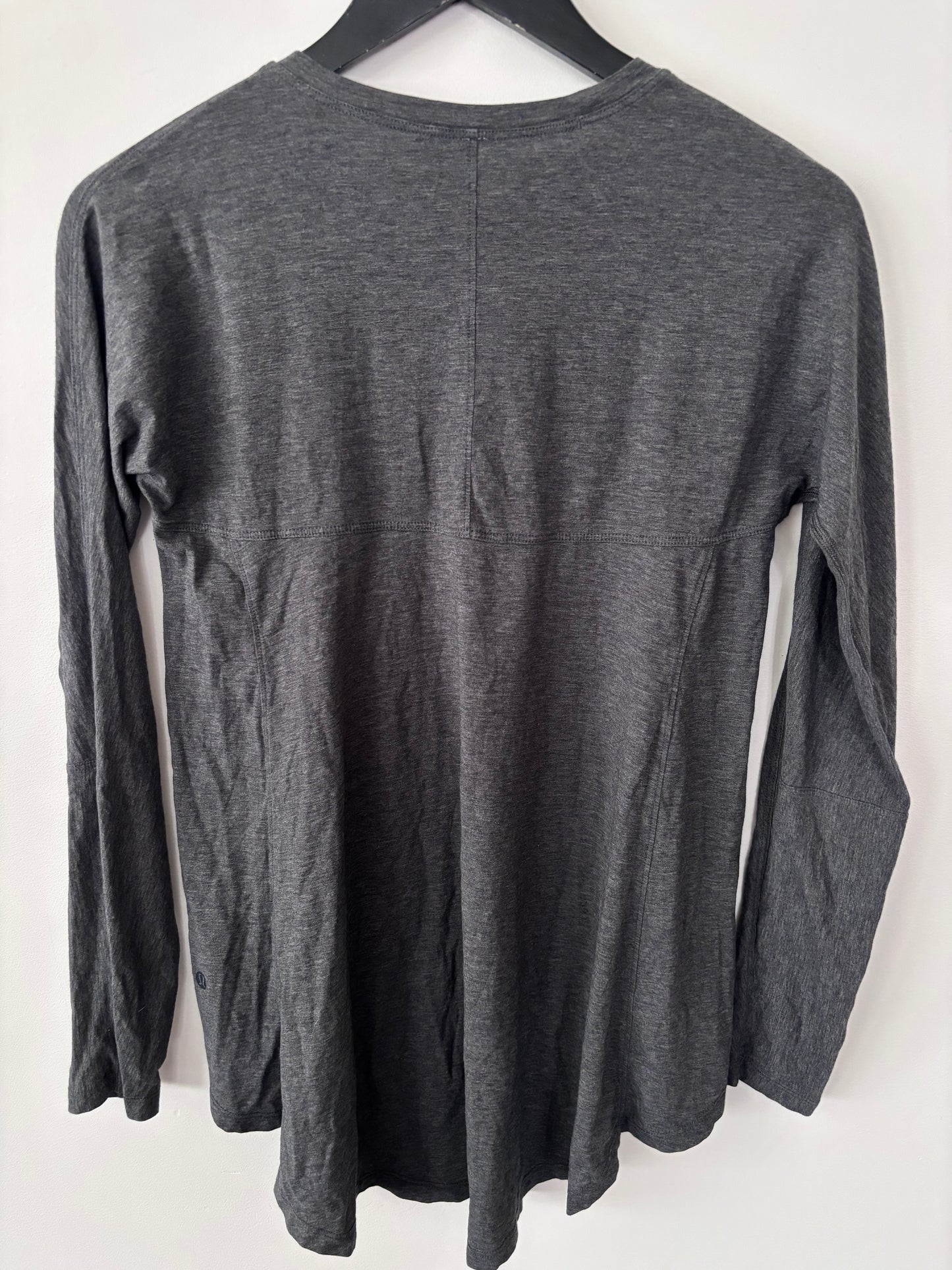 Lululemon Acadia Long Sleeve Top Heathered Pitch Grey | Sz Medium (approx)