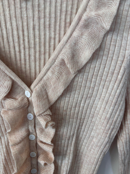 Heartloom Yvette Soft Cardigan (tan/beige) | Sz Medium