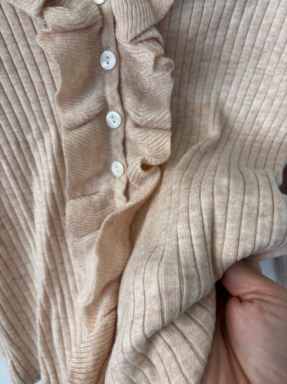 Heartloom Yvette Soft Cardigan (tan/beige) | Sz Medium