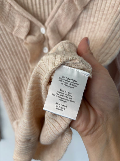 Heartloom Yvette Soft Cardigan (tan/beige) | Sz Medium
