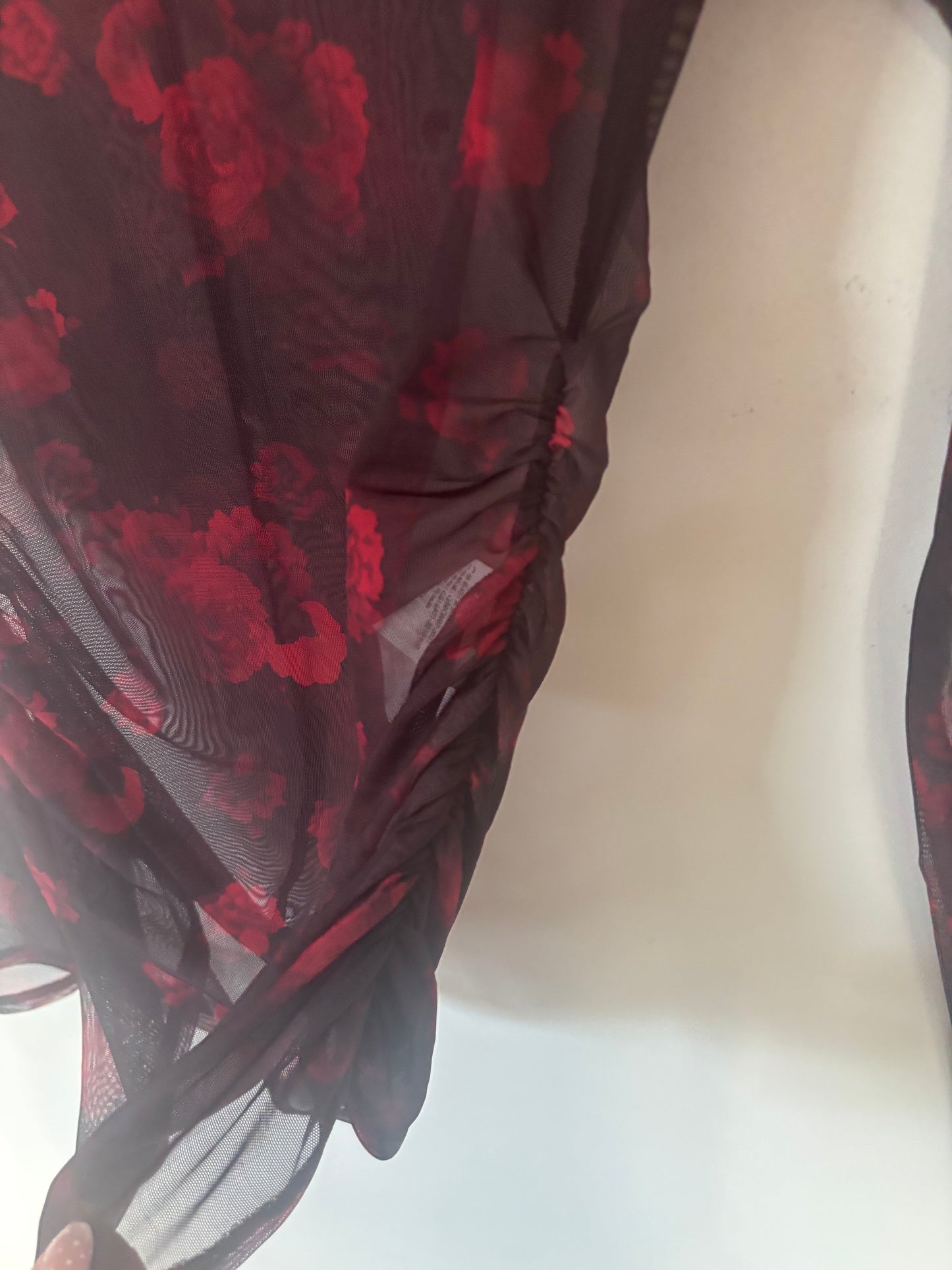 Abercrombie & Fitch Paloma Mesh Mock Neck NWT | Small (N214K6)