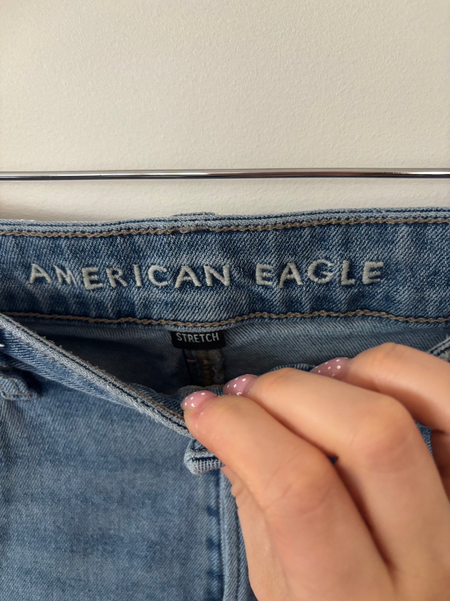 American Eagle Stretch Mom Jeans | Size 8 (N199C8)