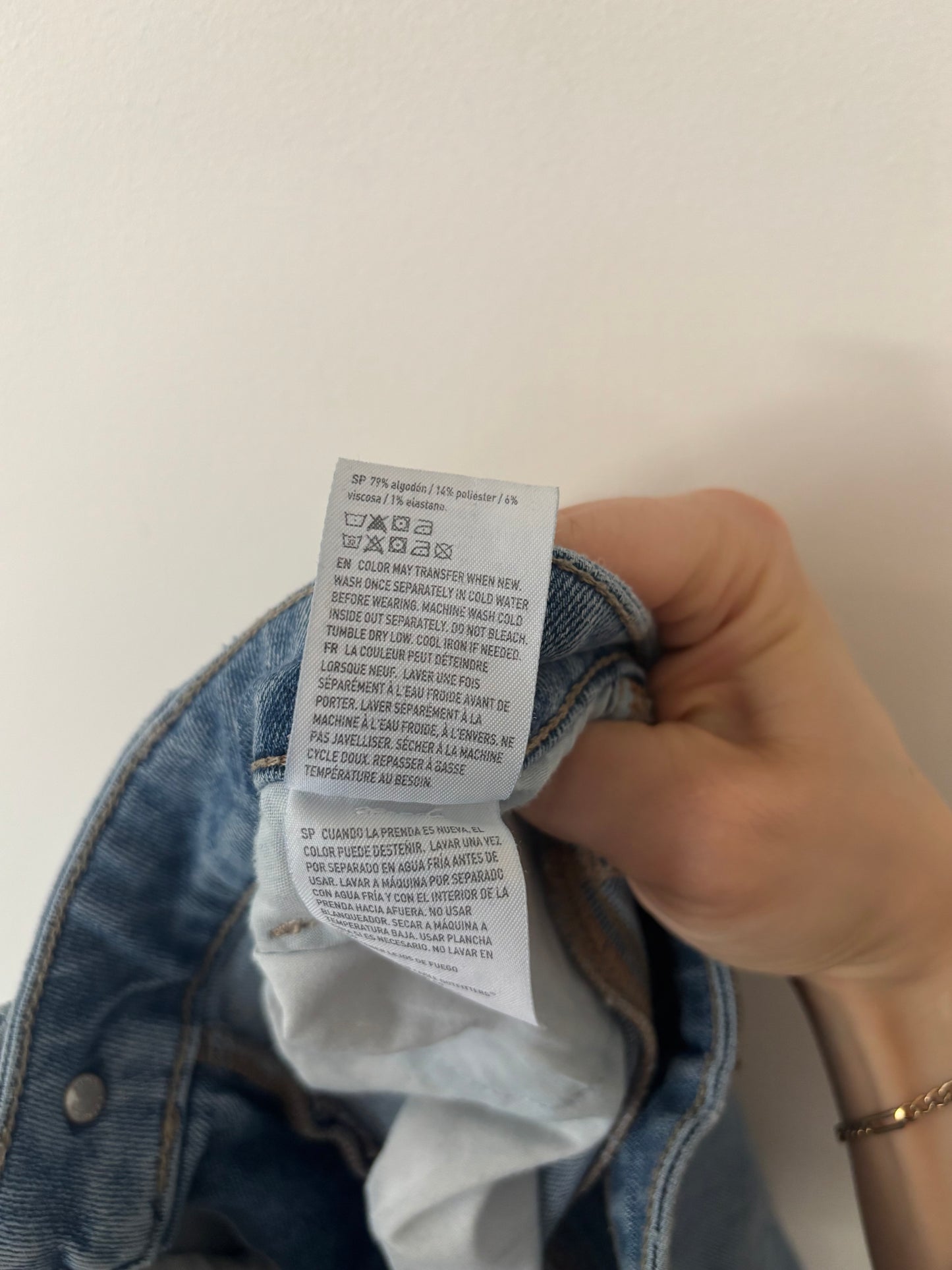 American Eagle Stretch Mom Jeans | Size 8 (N199C8)