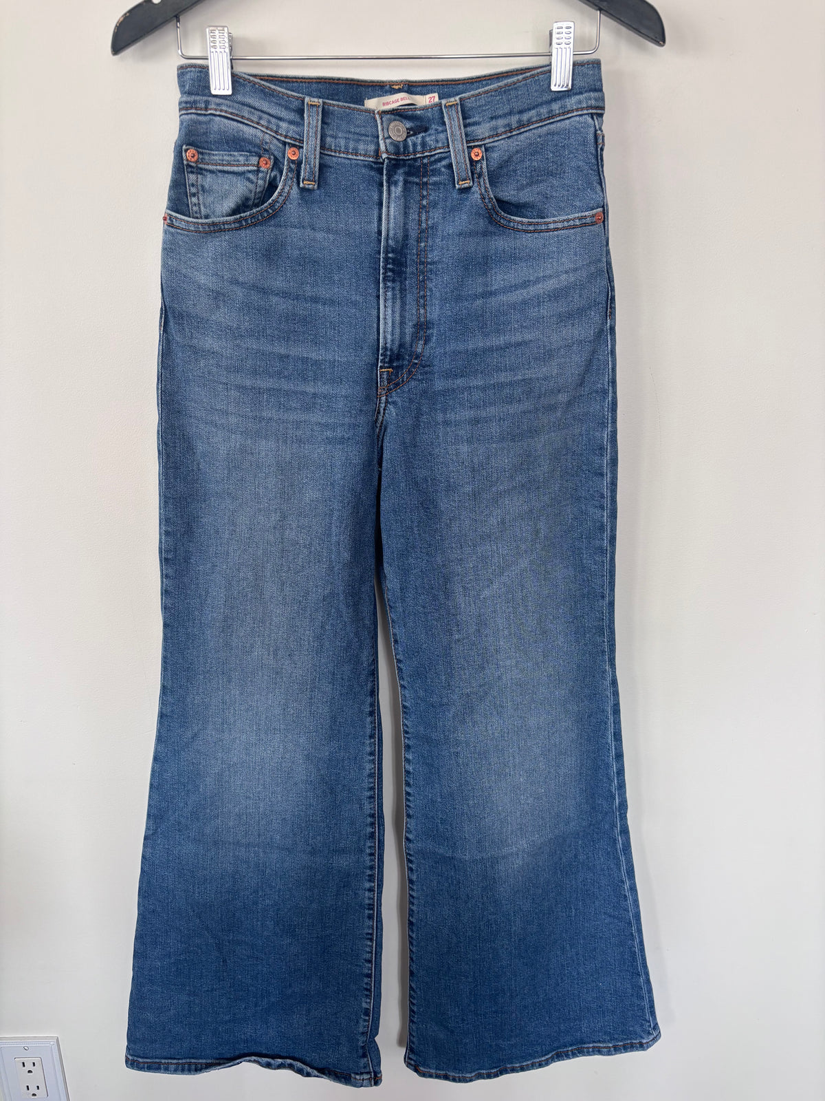 Levi's Ribage Medium Wash Bell Jeans | Sz 27