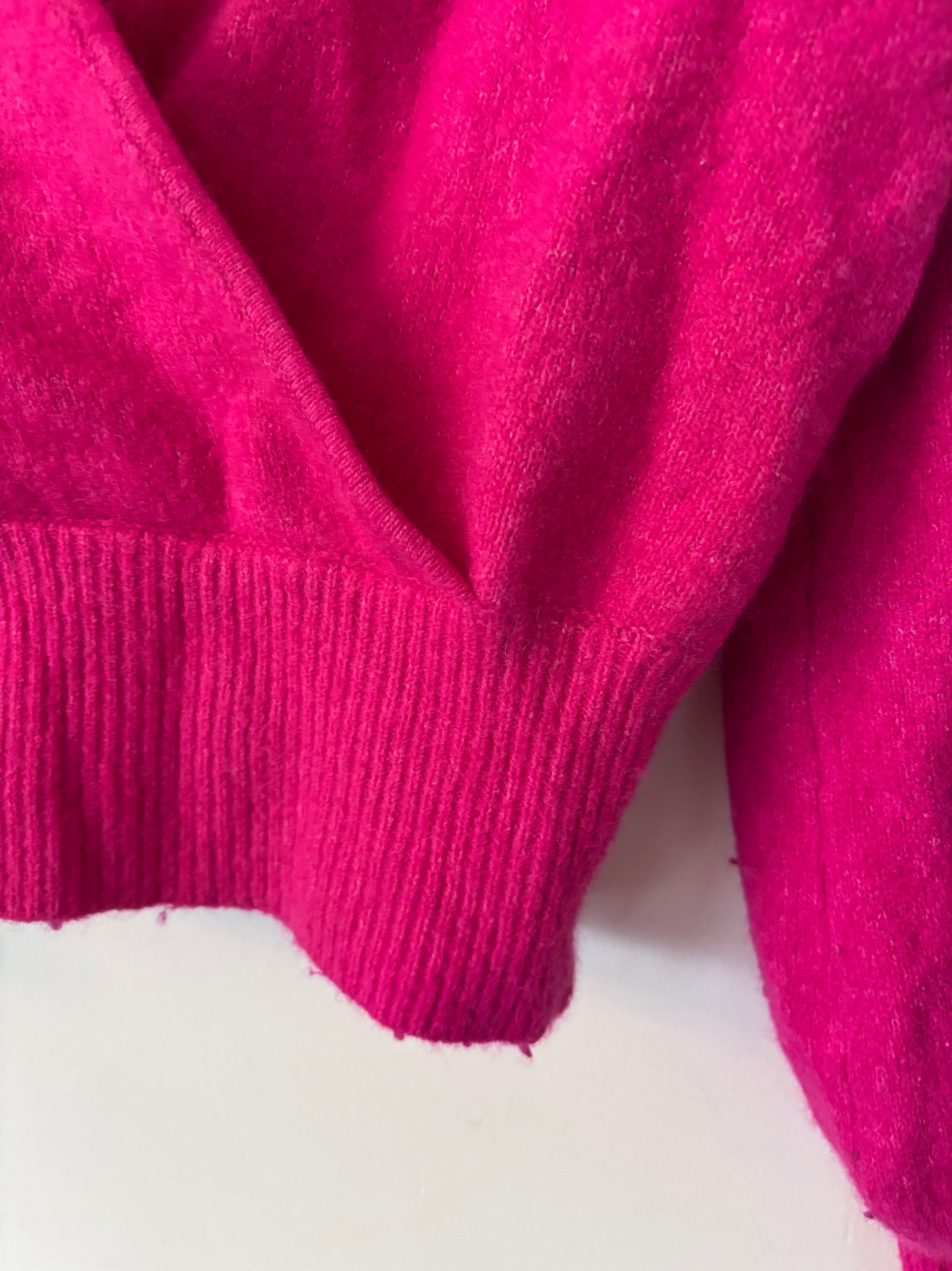 Wilfred SoftSpok Dear Wrap Sweater in Pink | Sz Small
