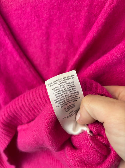 Wilfred SoftSpok Dear Wrap Sweater in Pink | Sz Small