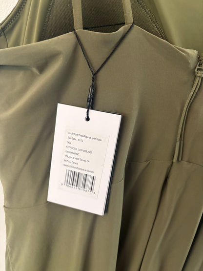 Knix Studio Sports Dress in Olive NWT | Sz XL (may fit smaller)