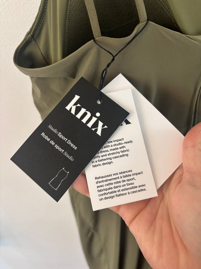 Knix Studio Sports Dress in Olive NWT | Sz XL (may fit smaller)