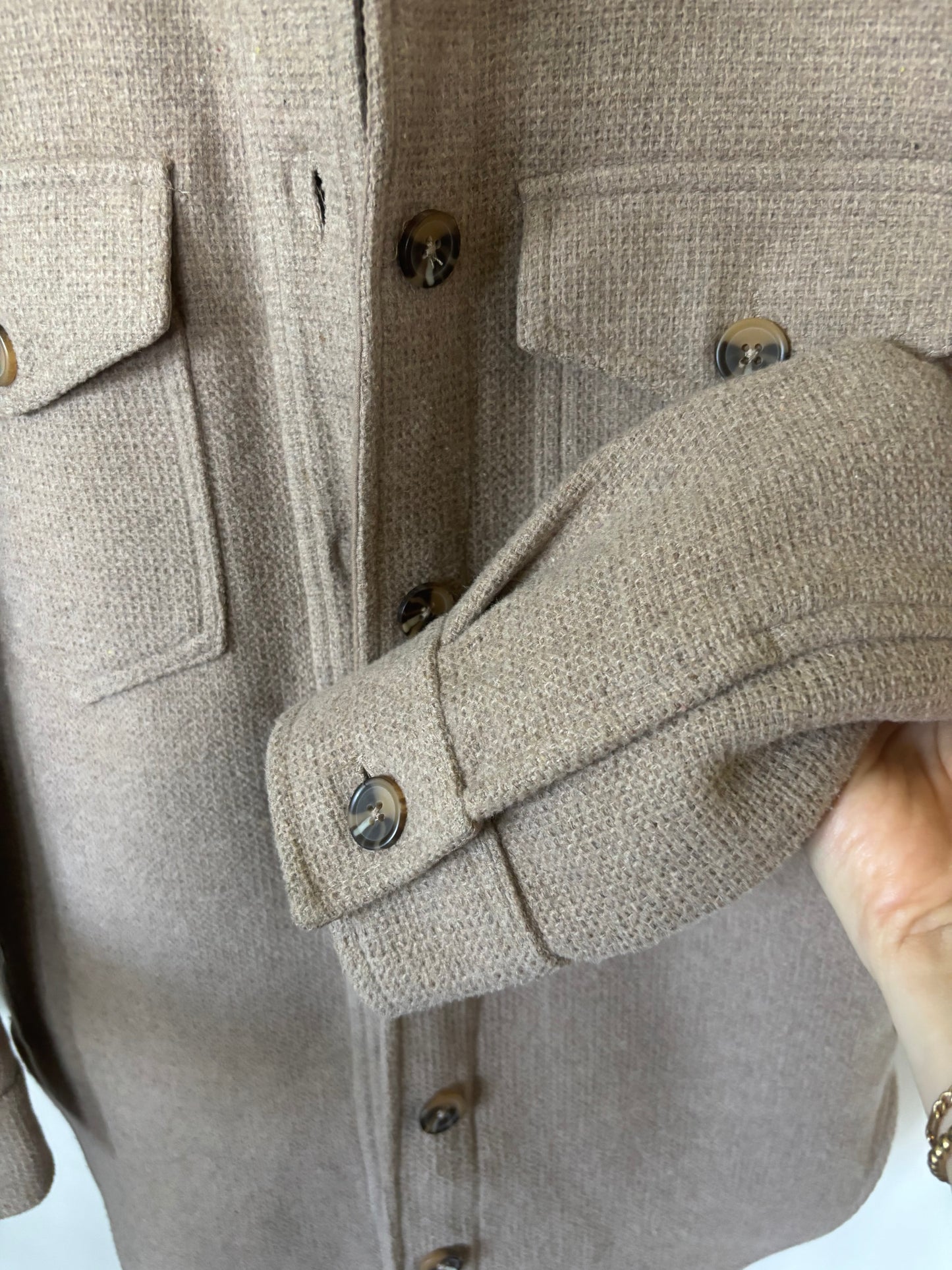 RD Style Taupe Jacket | XS (Oversized, fits like medium)