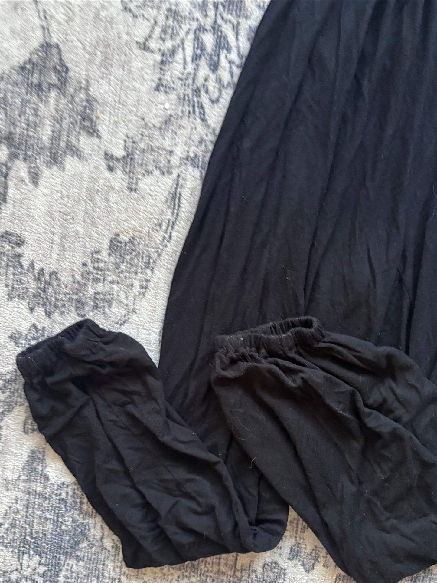 21 Saints Cut-out Black Jumpsuit | Sz Small