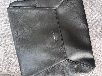 Matt & Nat Minka Vegan Hobo Bag/Crossbody Bag in Black