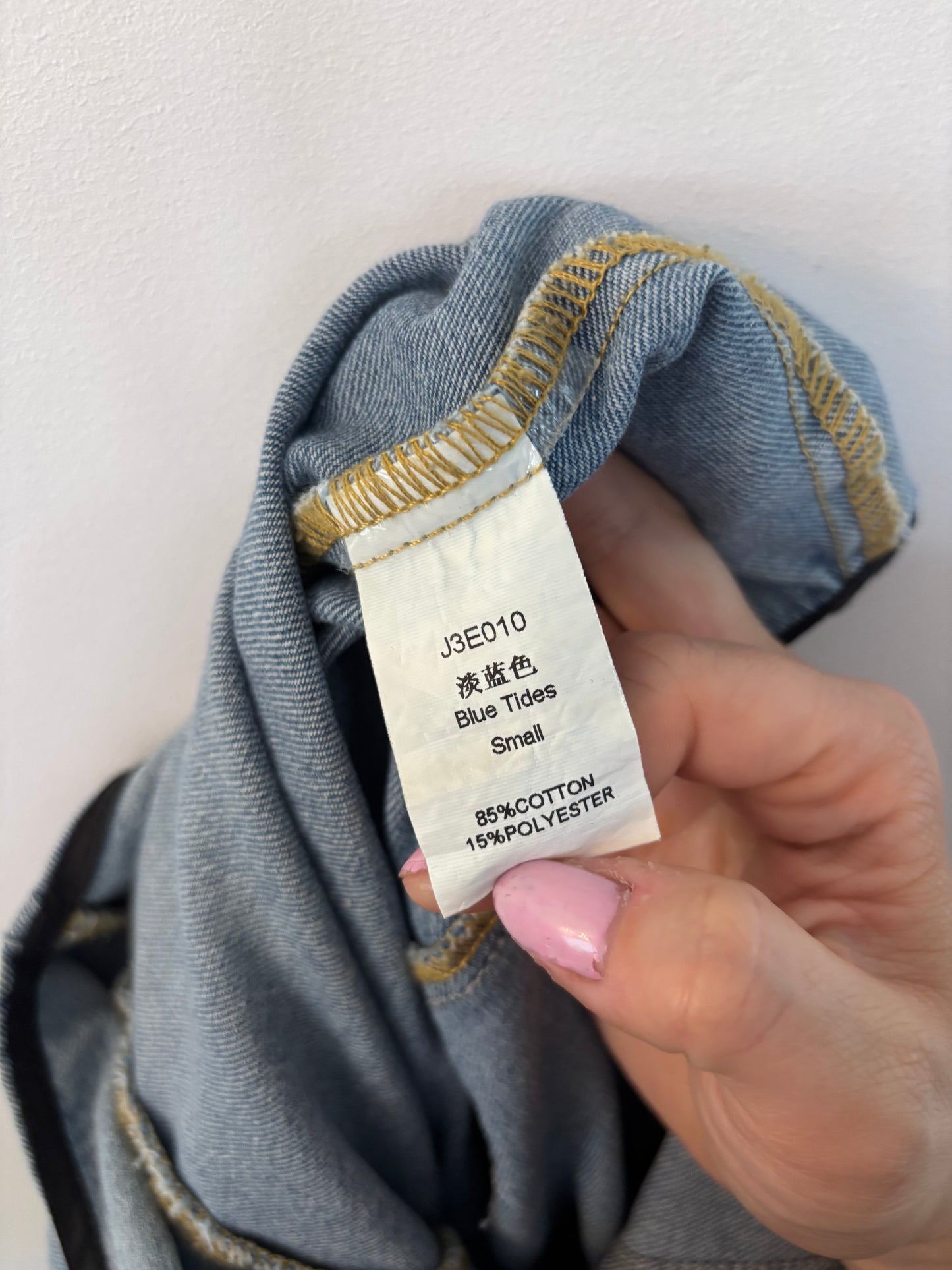 Denim Oversized Romperalls | Sz Small