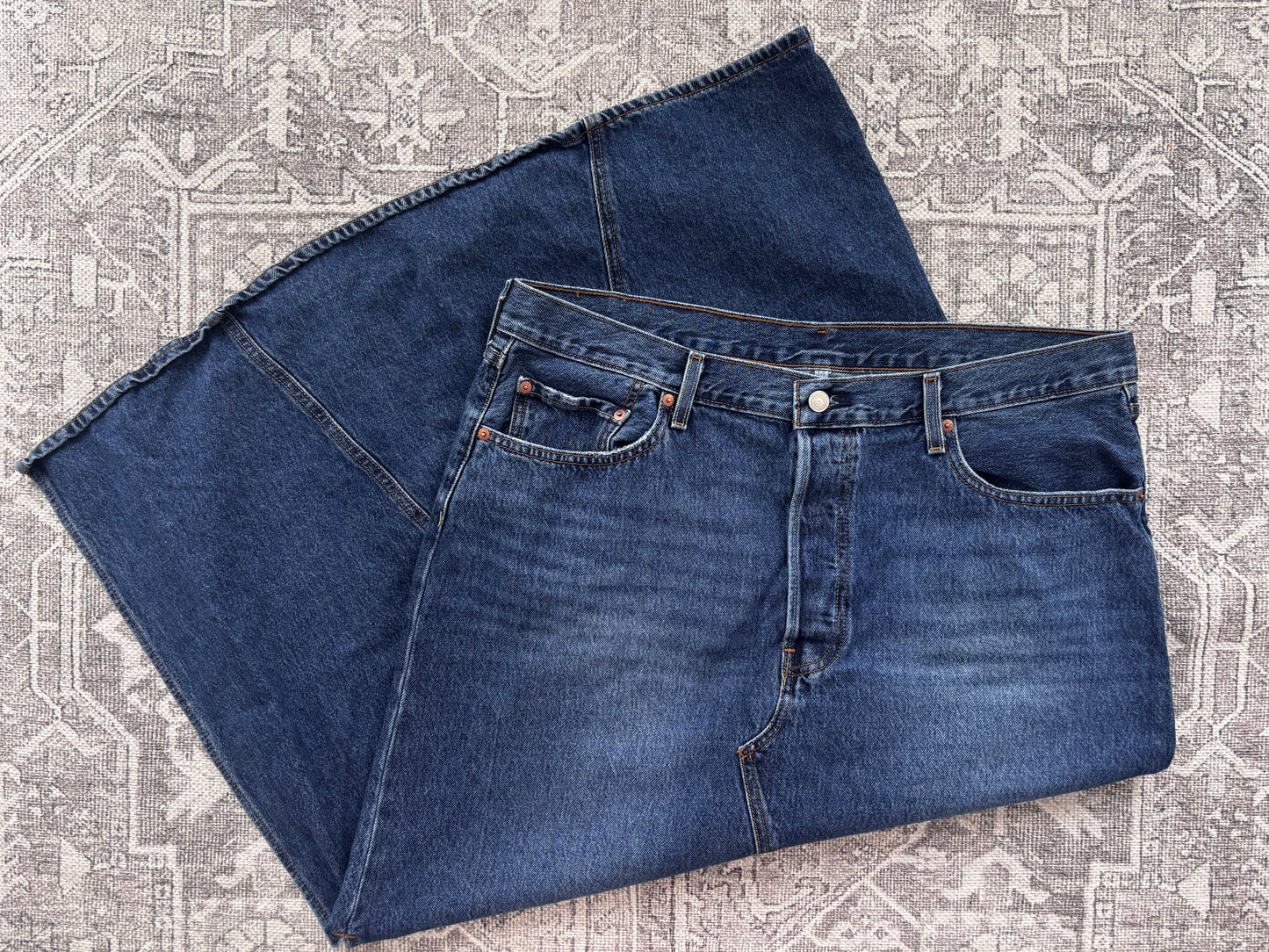 Levi A-line Iconic Long Skirt | Sz 34 (XXL)