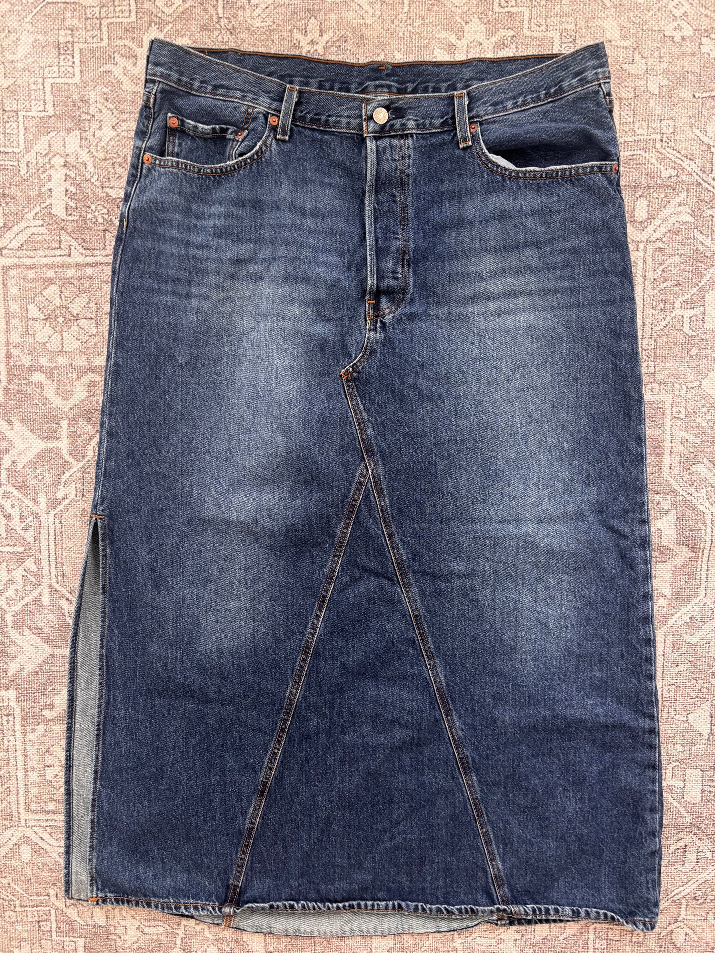 Levi A-line Iconic Long Skirt | Sz 34 (XXL)