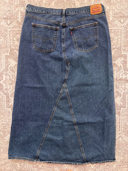 Levi A-line Iconic Long Skirt | Sz 34 (XXL)