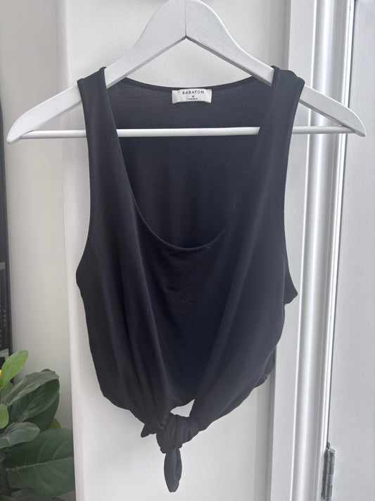 Babaton Black Jeronimo Tank | Sz Medium