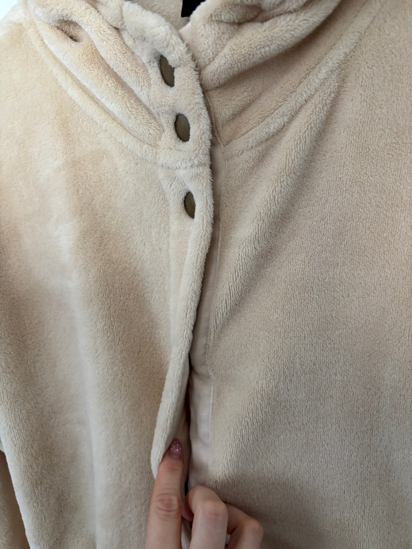 Volcom Under Wrapz Snap Up Hooded Jacket | Sz XS (N258W7)